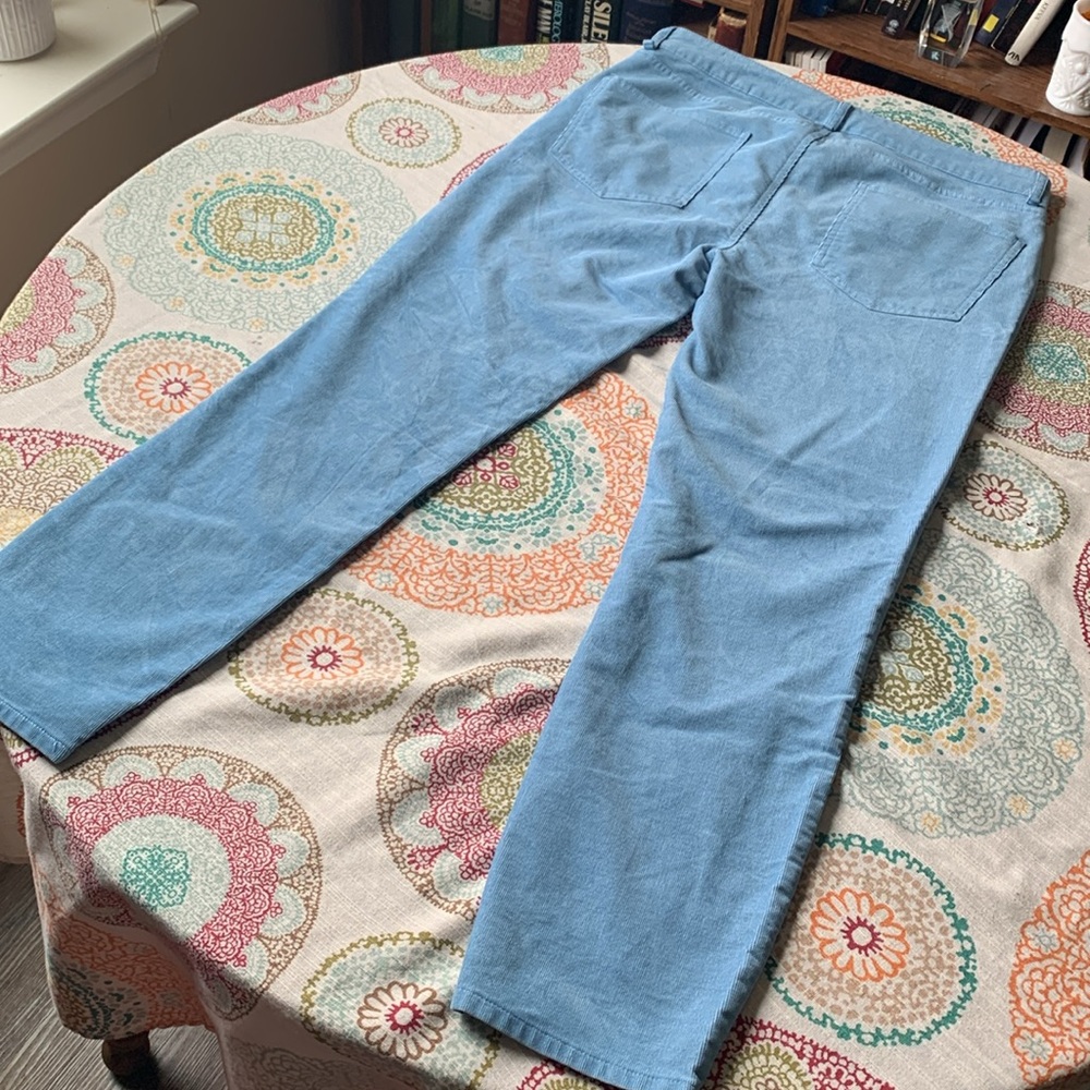 Peter Millar Corduroy Baby Blue Pants 8 EUC - Picture 6 of 9